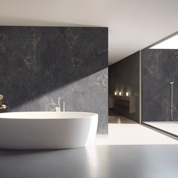 Interior of bathroom